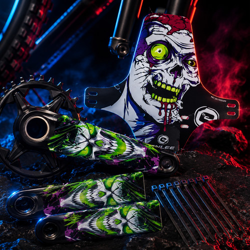 Mtb schutzblech zombie - 2x,